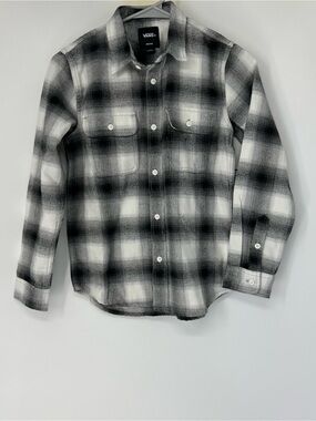 Vans NWT boys flannel shirt